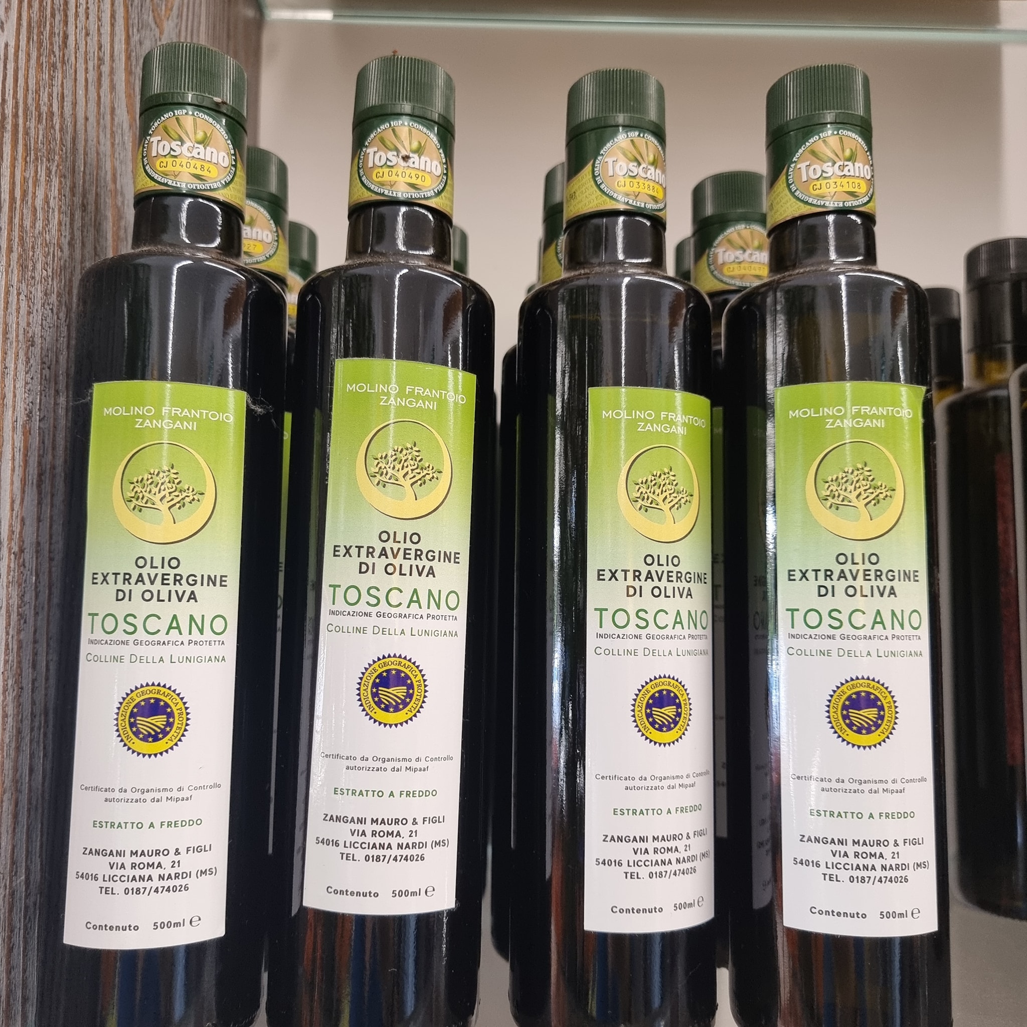 Mulino Frantoio Zangani- Olio toscano igp lunigiana